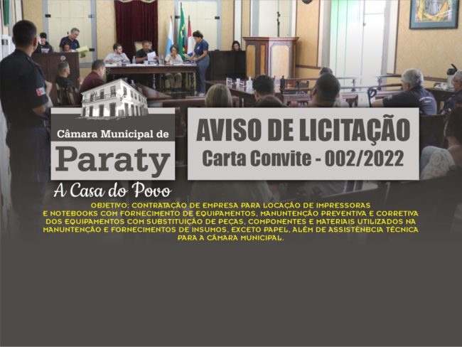licitacao carta convite
