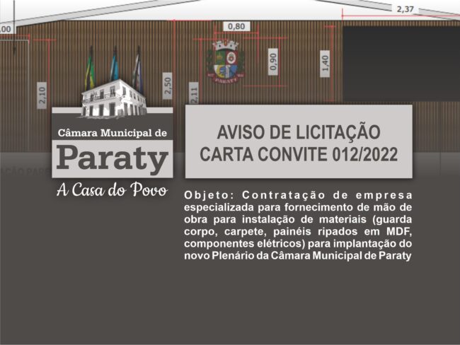 noticias 2022 LICITACAO 012