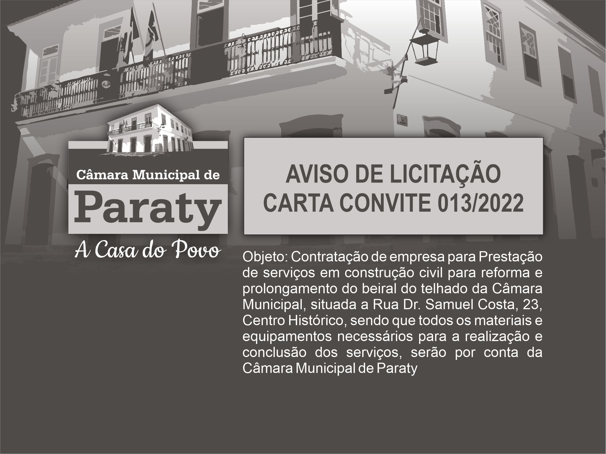 noticias 2022 LICITACAO 013